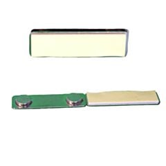 Badgehouder magneet chroom 45 x 13mm