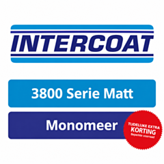 Intercoat 3800 monomeer mat zelfklevende snijplotter folie