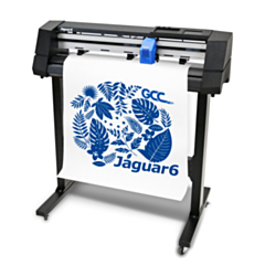 GCC Jaguar 6 J6-61 61WF professionele snijplotter, GCC Jaguar 6 J6-61 touchscreen, GCC Jaguar 6 J6-61 AAS II print en cut, GCC Jaguar 6 J6-61 vinyl snijplotter, GCC Jaguar 6 J6-61 dual slot blade holder