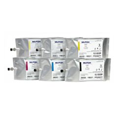 Set MUTOH Flexibele LED UV inkten - US61 800ml