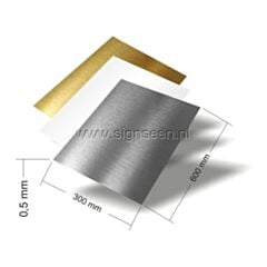 Aluminium platen voor sublimatie