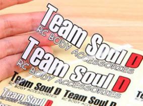 Stickerfolie voor laserprinters transparant