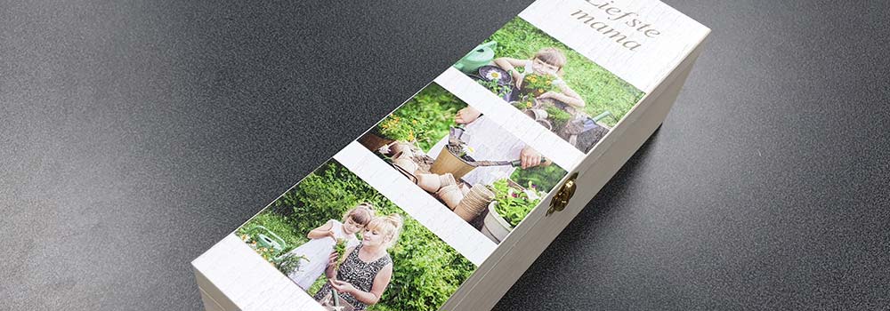 Hout printen met een UV DTO printer
